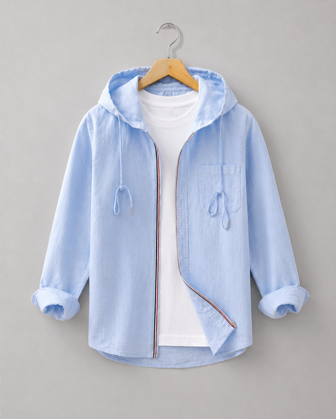 Noah Coastal Linen Hoodie
