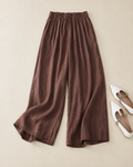 Aurelia Linen Wide-Leg Pants