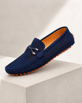 Lucien Perforated Driving Loafers