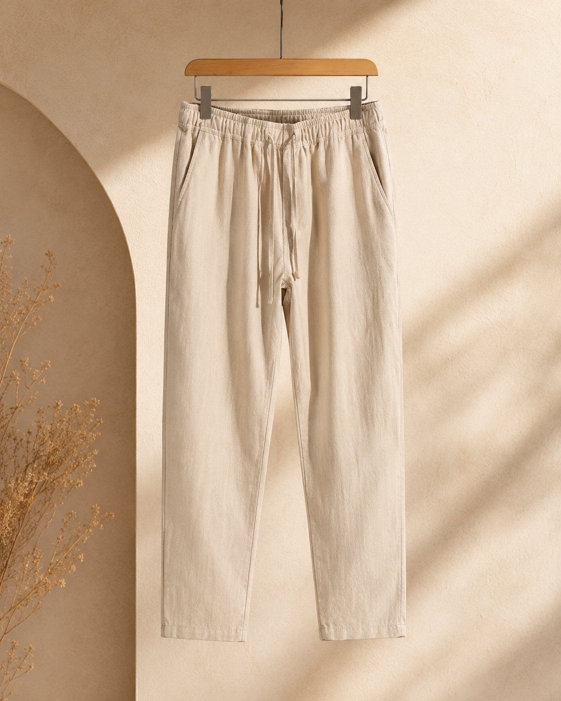 Marin Relaxed Linen Trousers