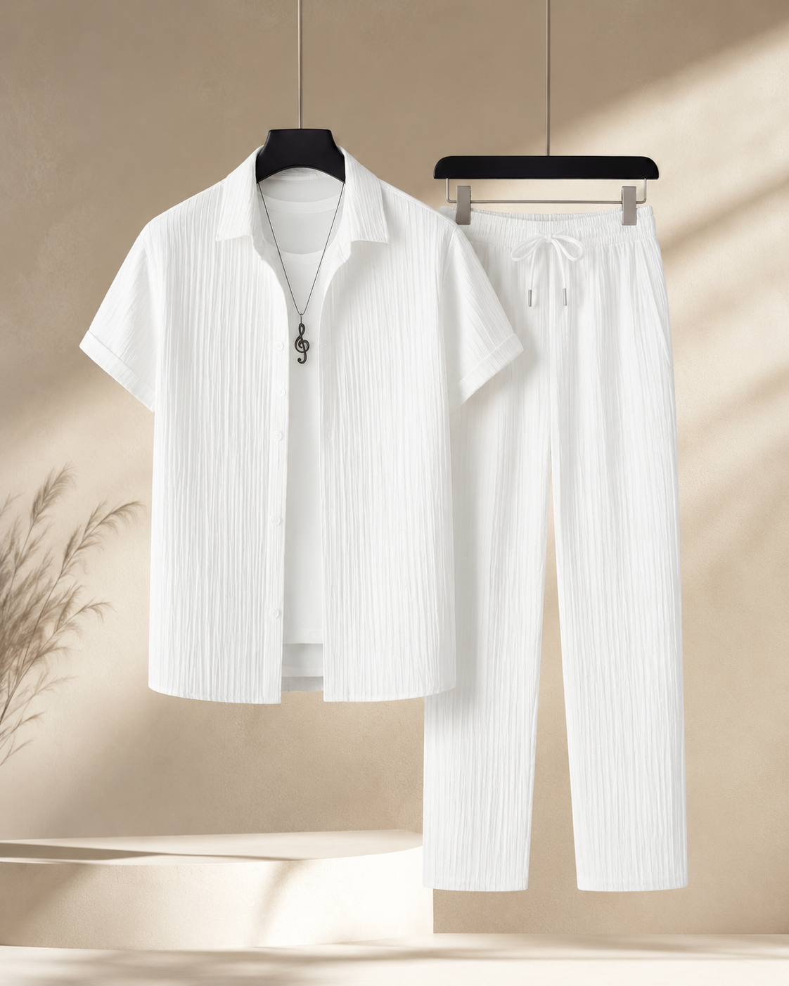 Orsino Relaxed Linen Two-Piece Set