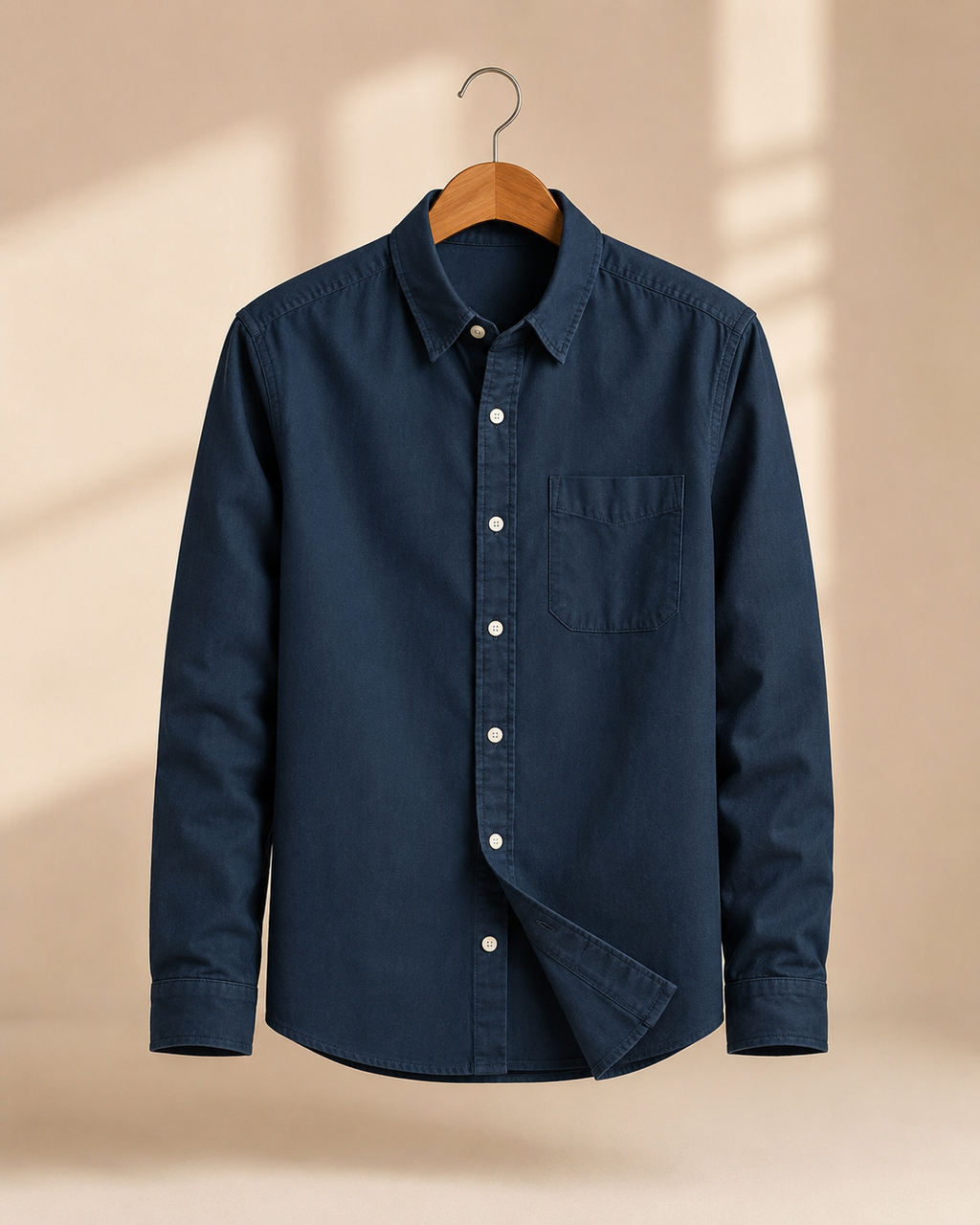 Alden Cotton-Linen Button Shirt