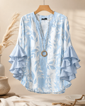 Amelie Whisper Ruffle Blouse