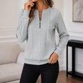 Chelsea Zip Knit Sweater