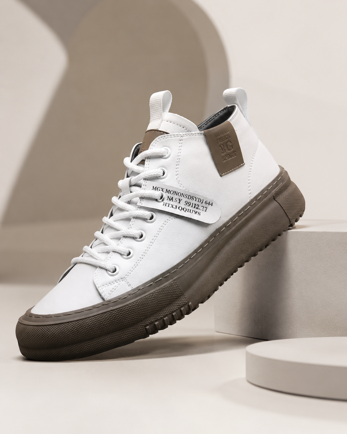 Chelsea Court High-Top Sneakers