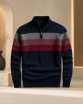 Kensington Stripe Half-Zip Pullover