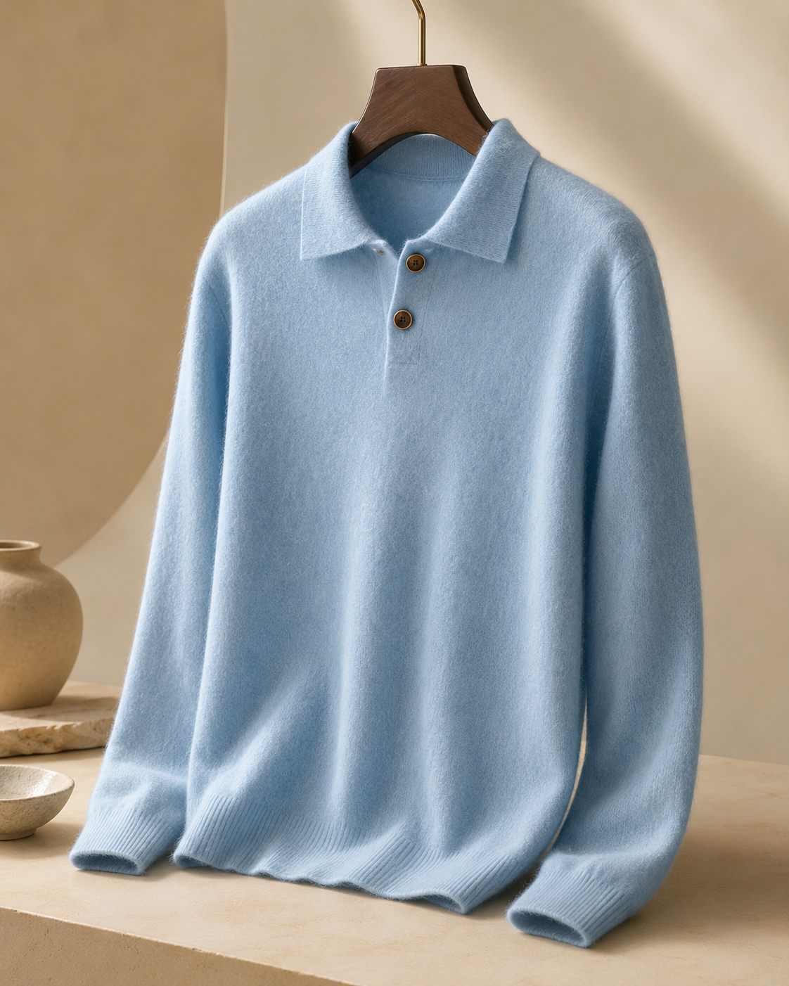 Richmond Soft Knit Polo Sweater