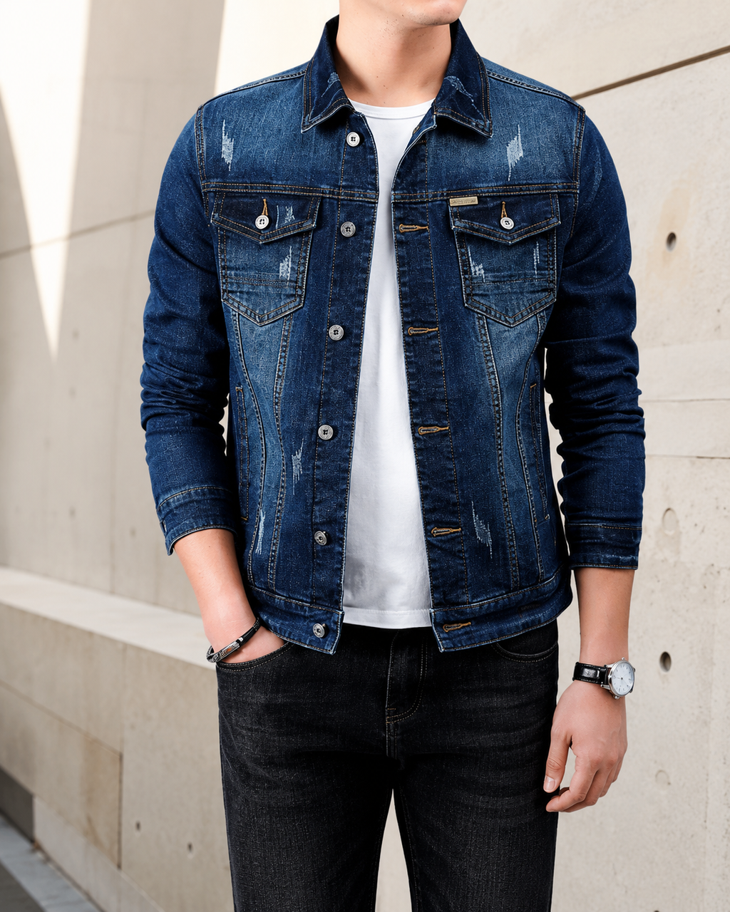 Asher Classic Denim Jacket