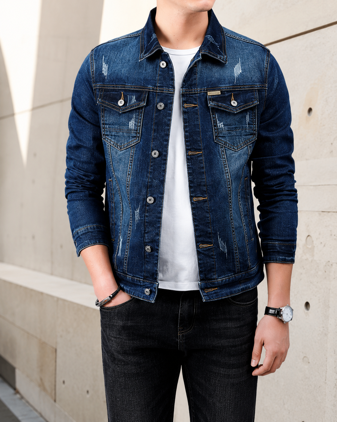 Asher Classic Denim Jacket