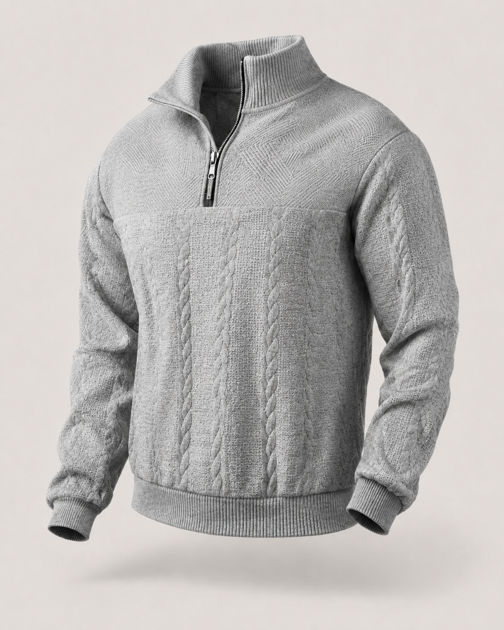 Camden Premium Quarter-Zip Knit Sweater
