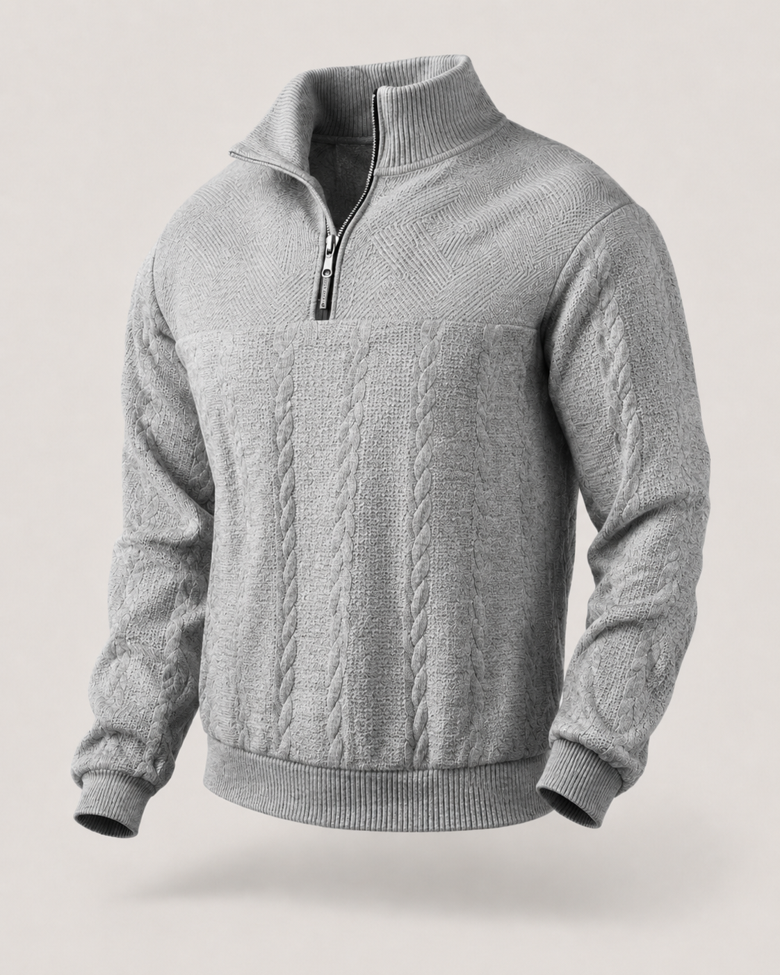 Camden Premium Quarter-Zip Knit Sweater
