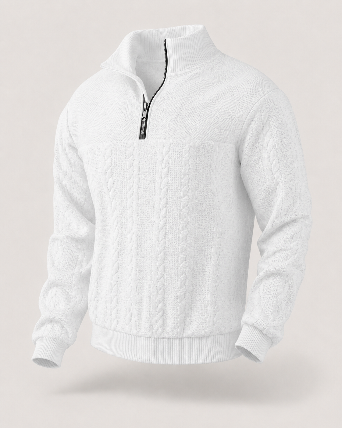 Camden Premium Quarter-Zip Knit Sweater