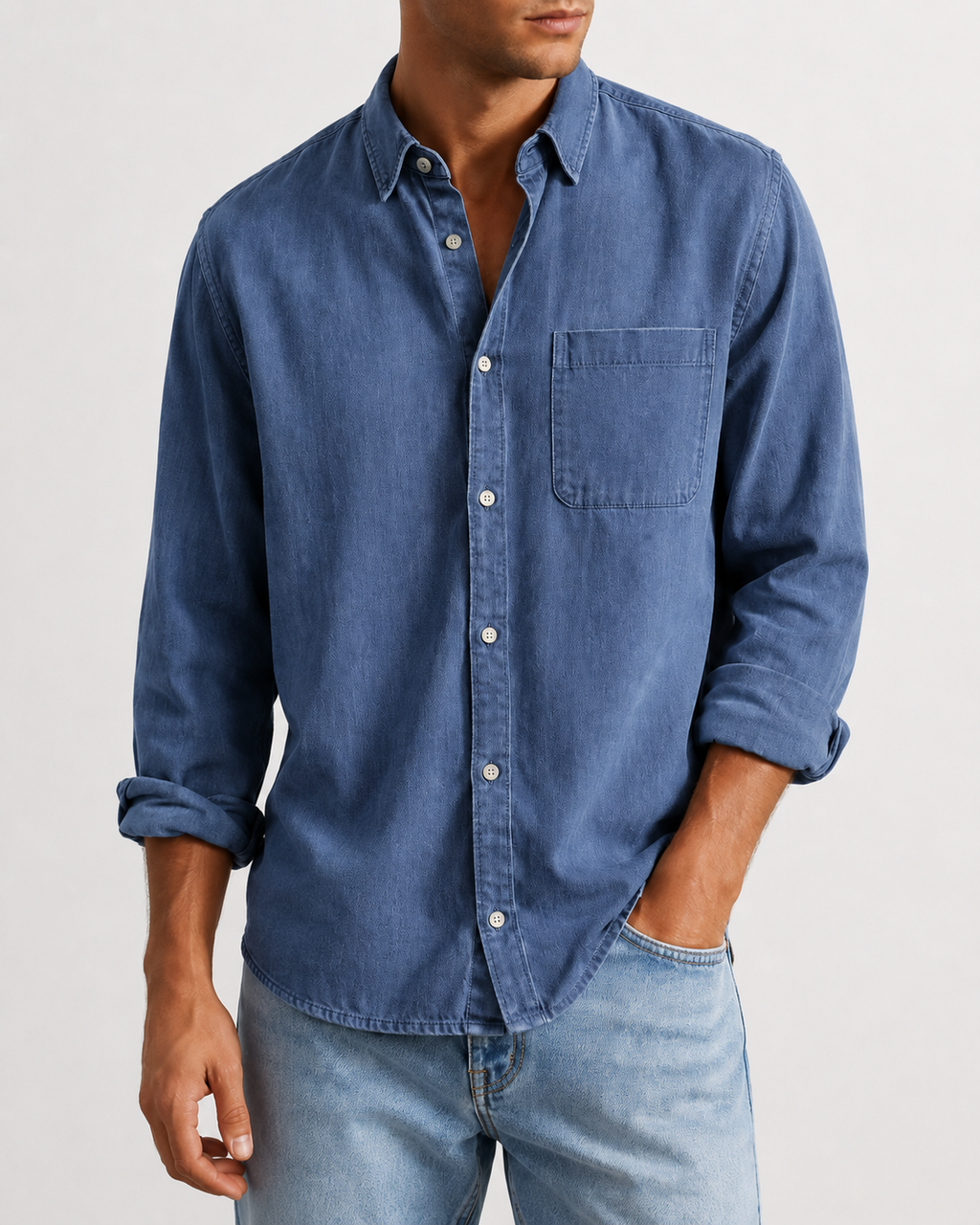 Alexander Signature Denim Shirt