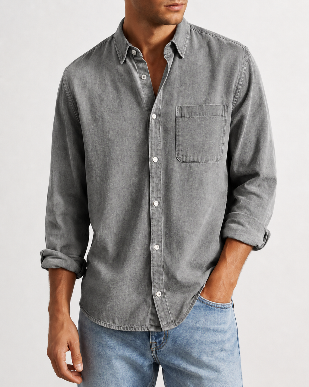 Alexander Signature Denim Shirt