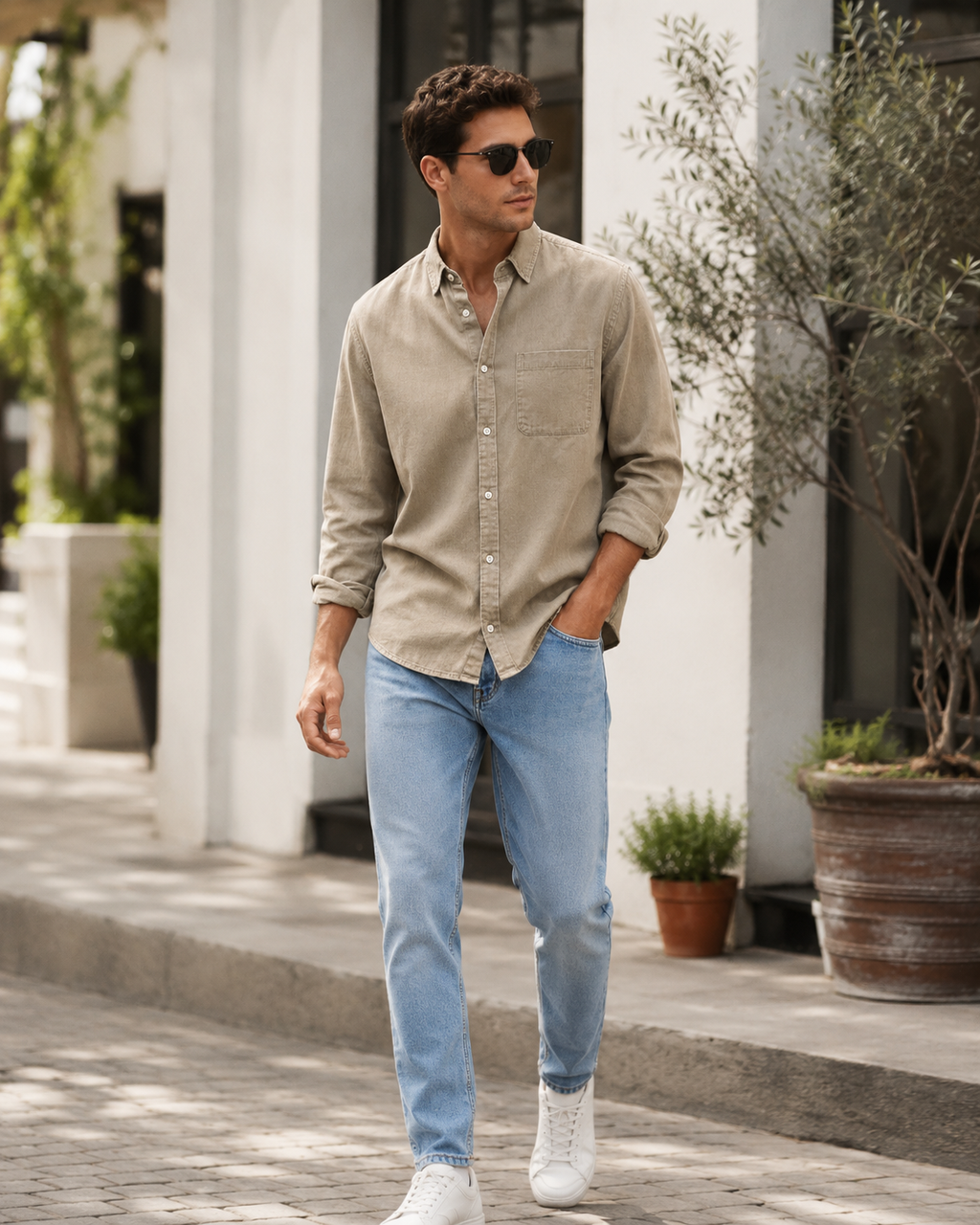 Alexander Signature Denim Shirt