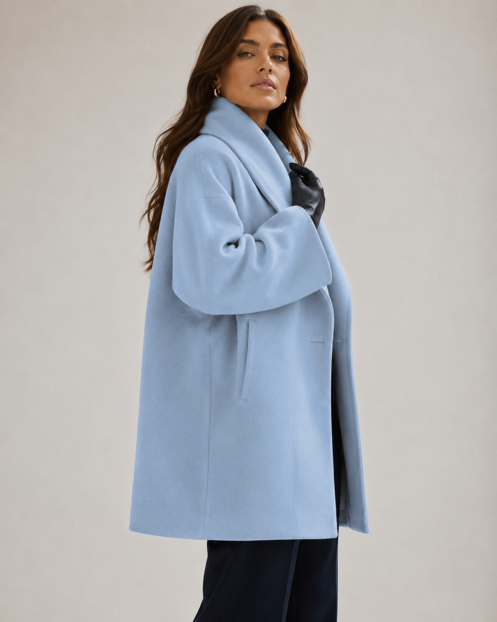 Elara Luxe Wool Coat
