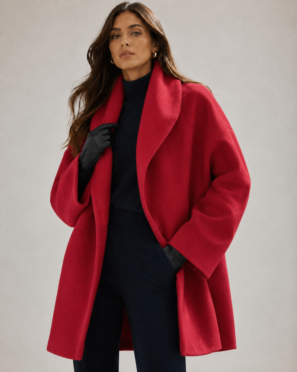 Elara Luxe Wool Coat