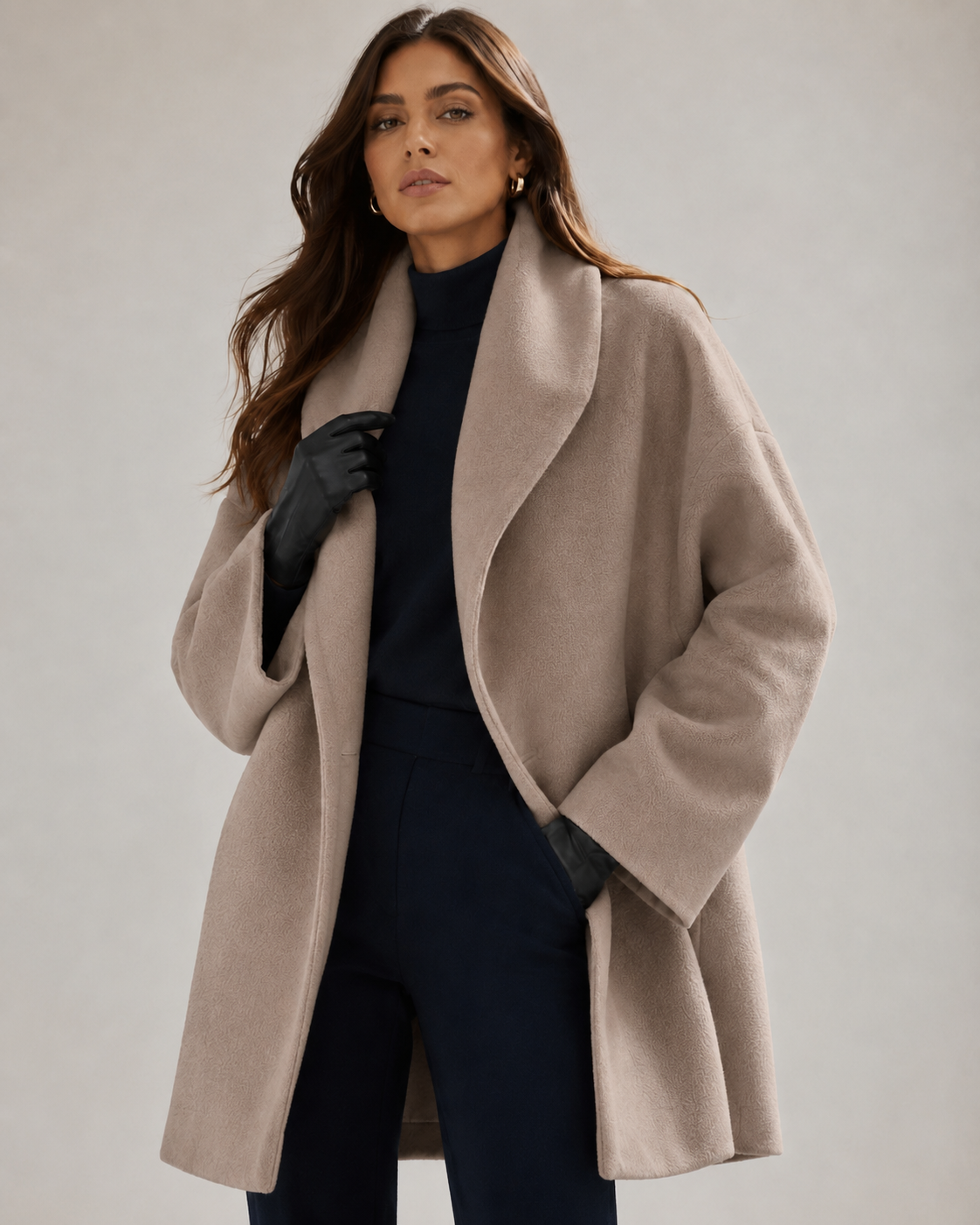 Elara Luxe Wool Coat
