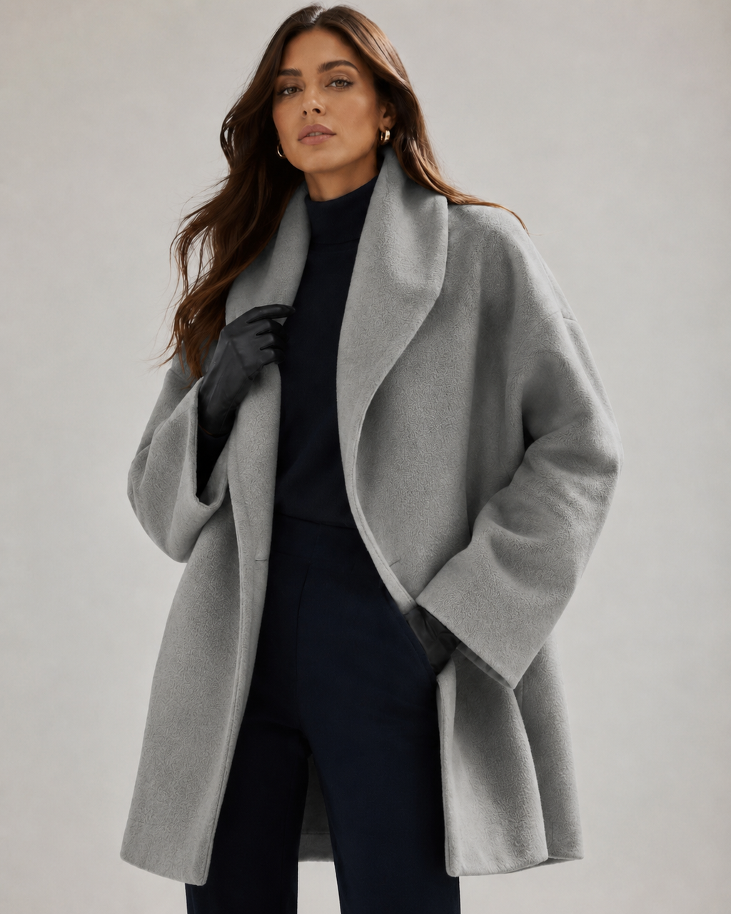 Elara Luxe Wool Coat