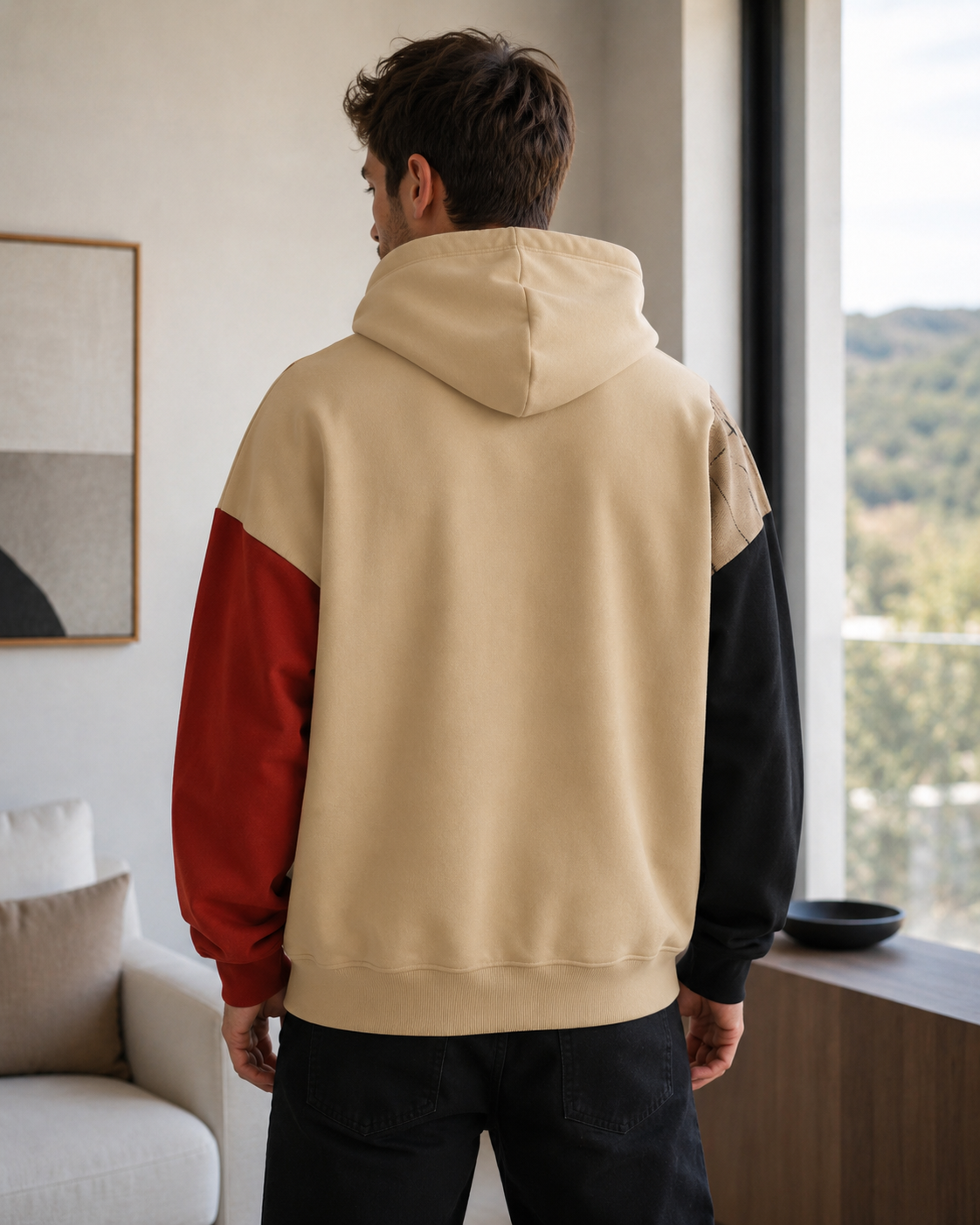Jaxon Patchwork Hoodie