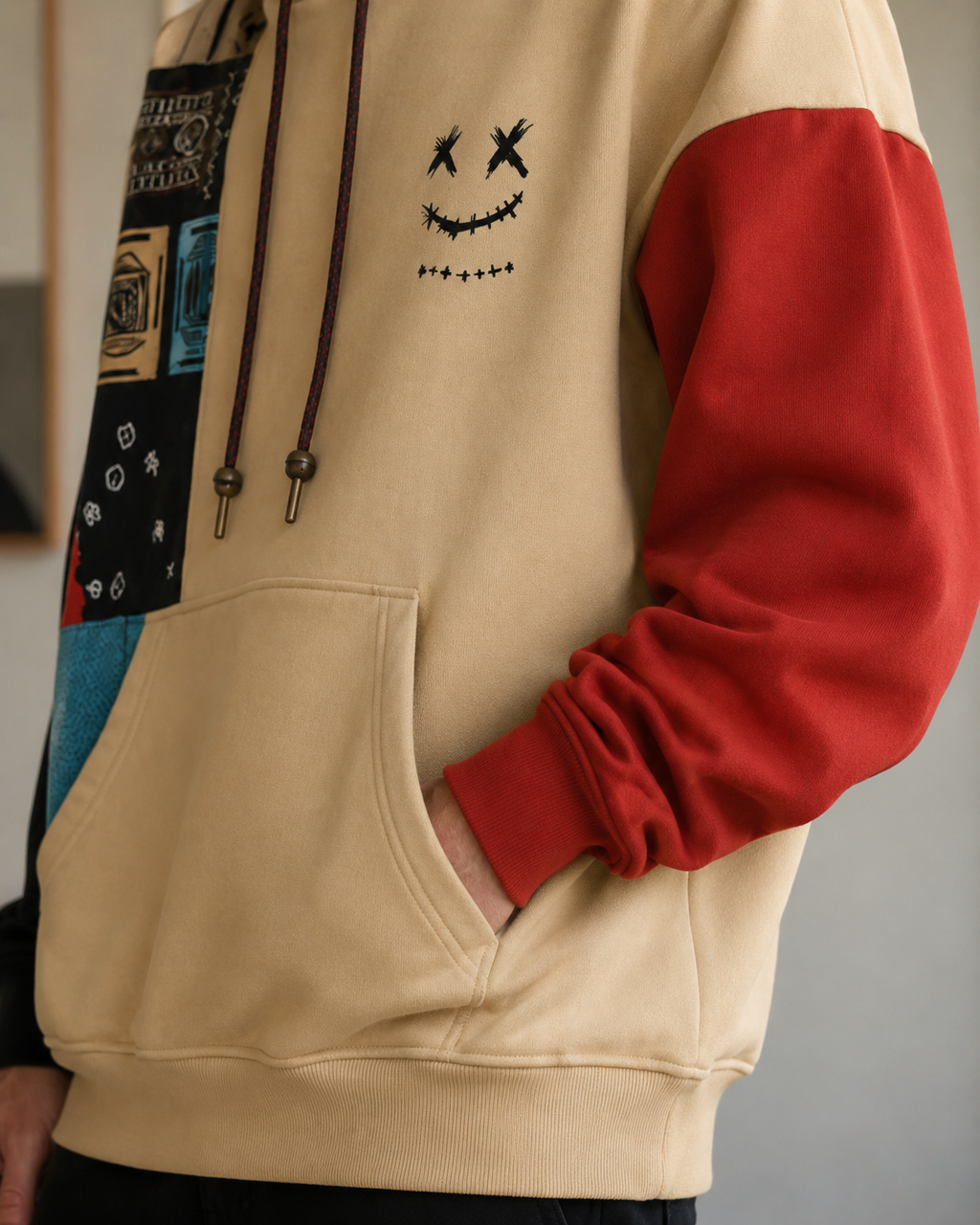 Jaxon Patchwork Hoodie