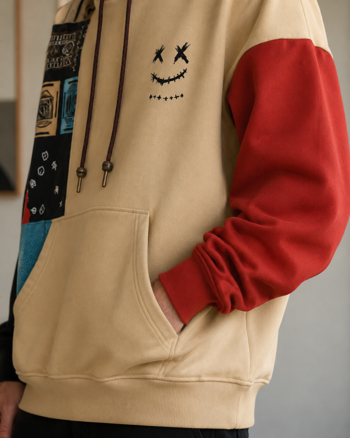 Jaxon Patchwork Hoodie