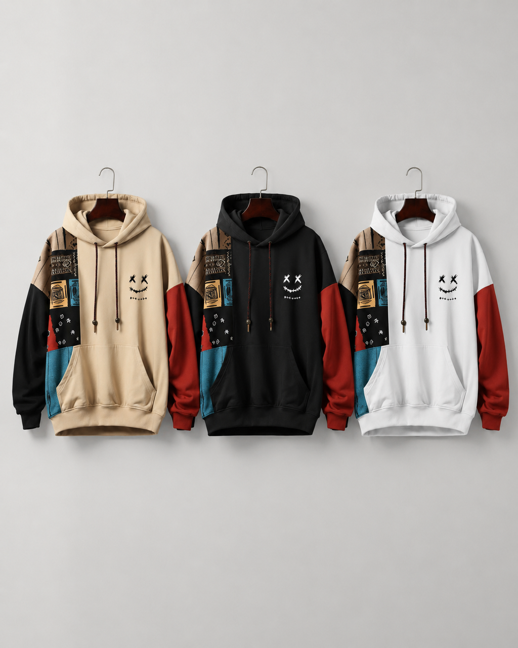 Jaxon Patchwork Hoodie