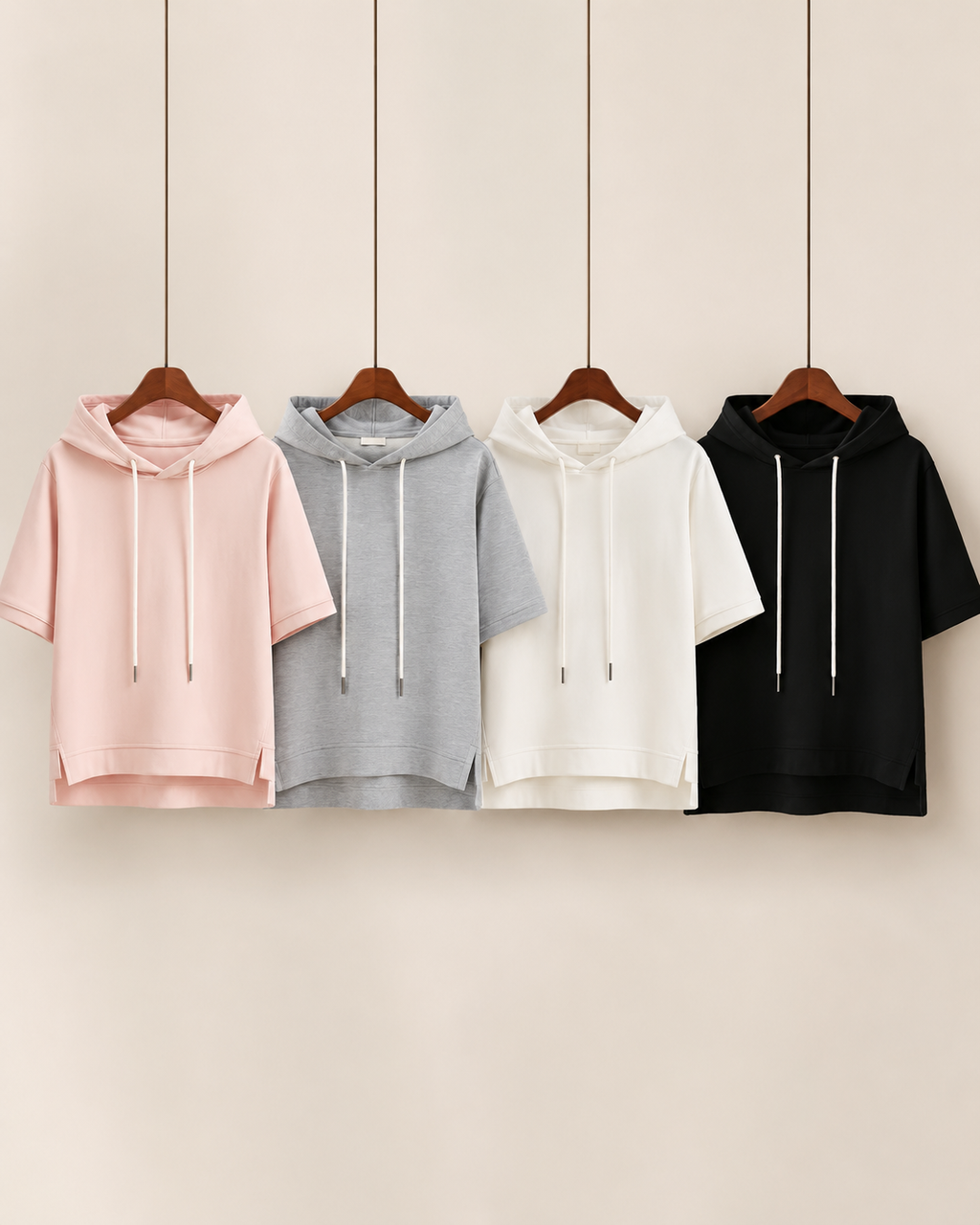 Sienna Relaxed Short Sleeve Hoodie