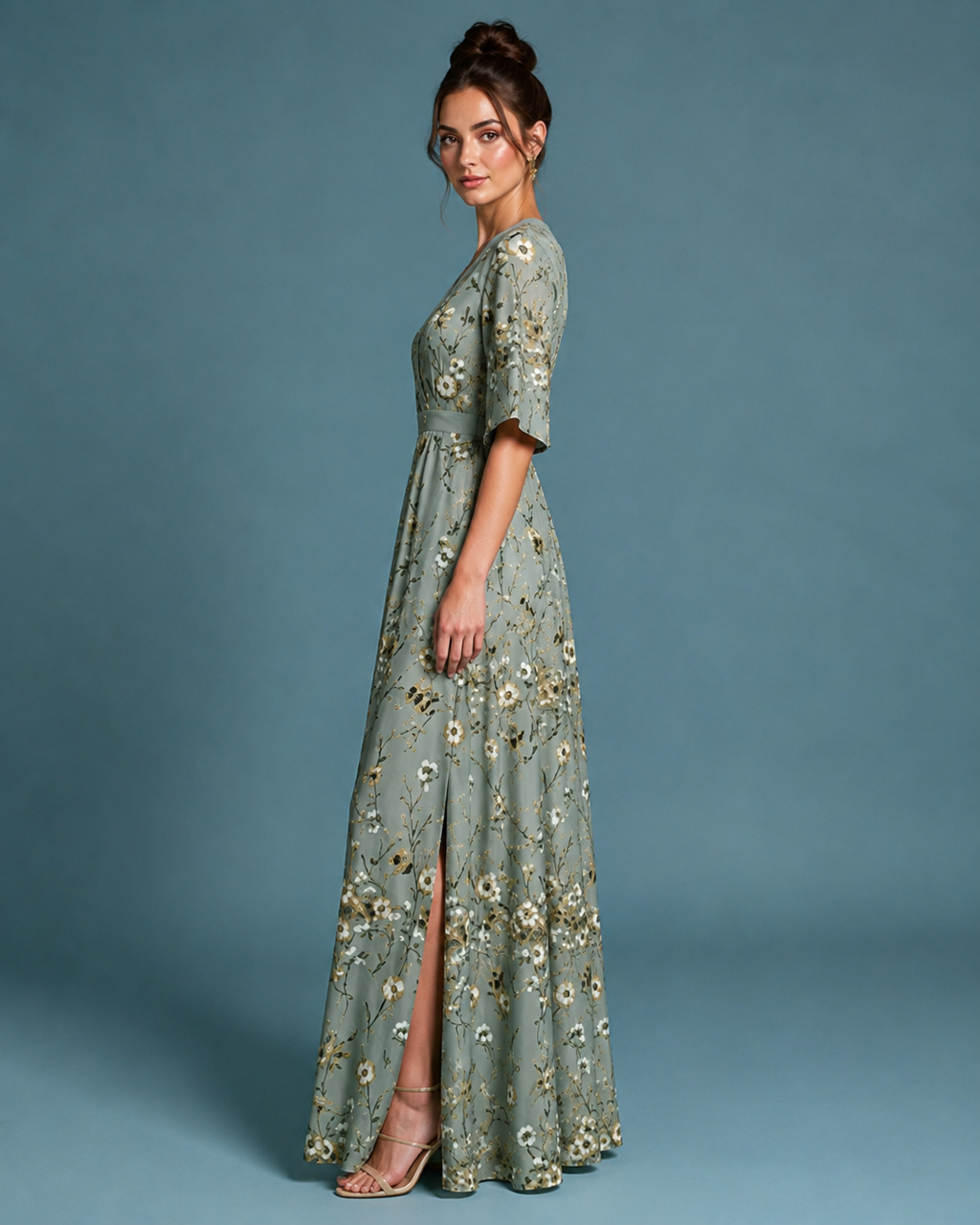 Selene Bloom Maxi Dress