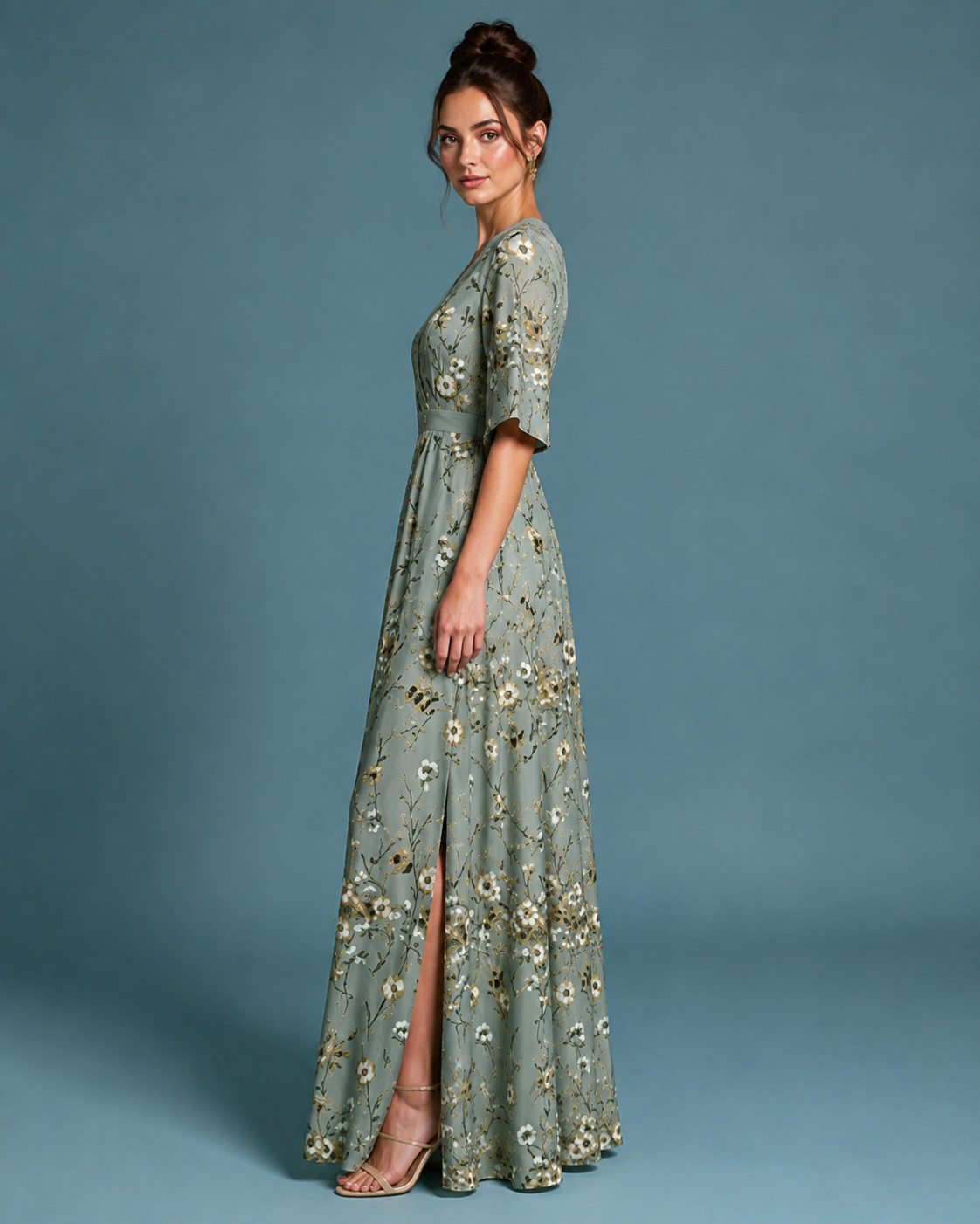 Selene Bloom Maxi Dress
