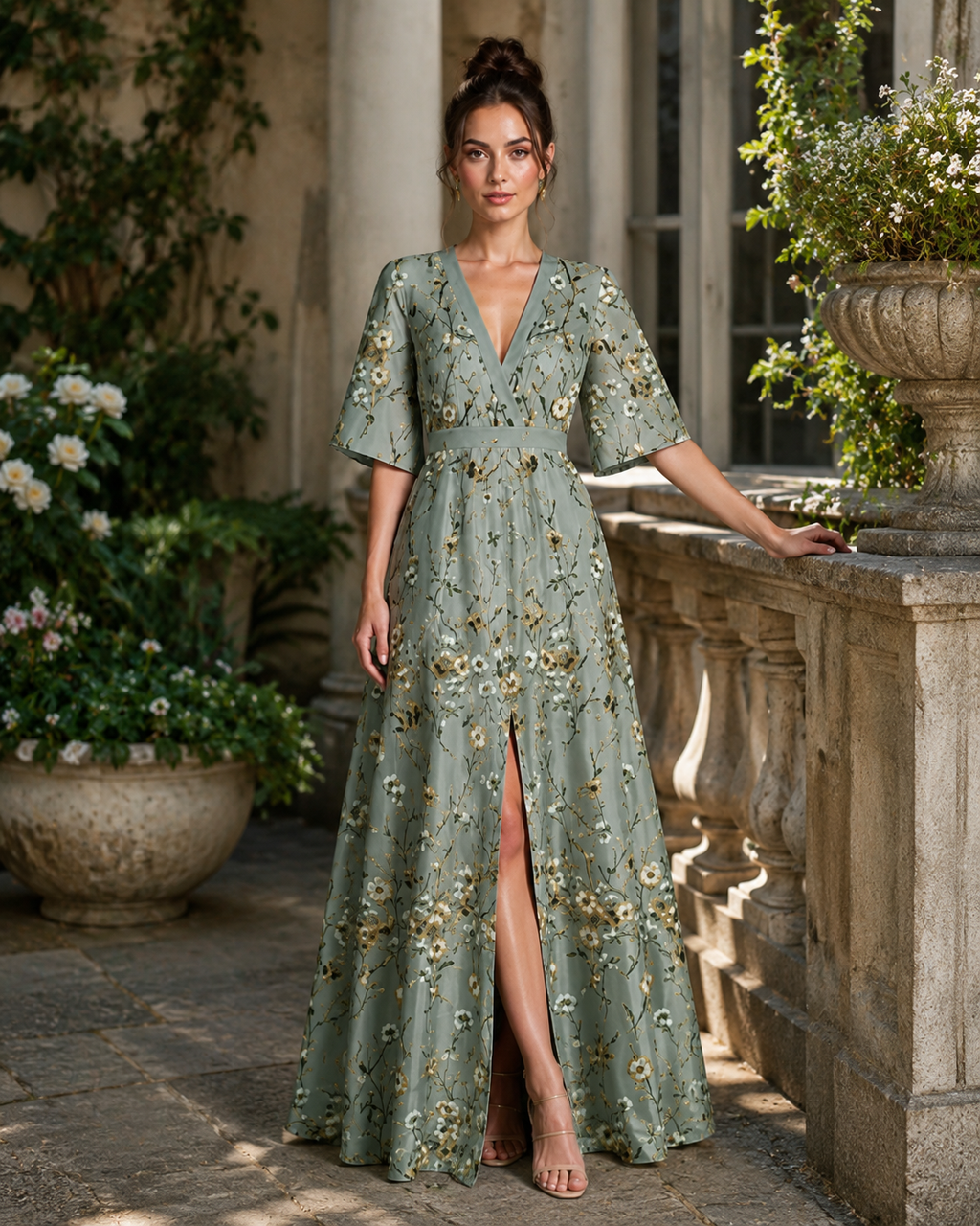Selene Bloom Maxi Dress