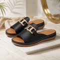 Noelle Block Heel Slide Sandals