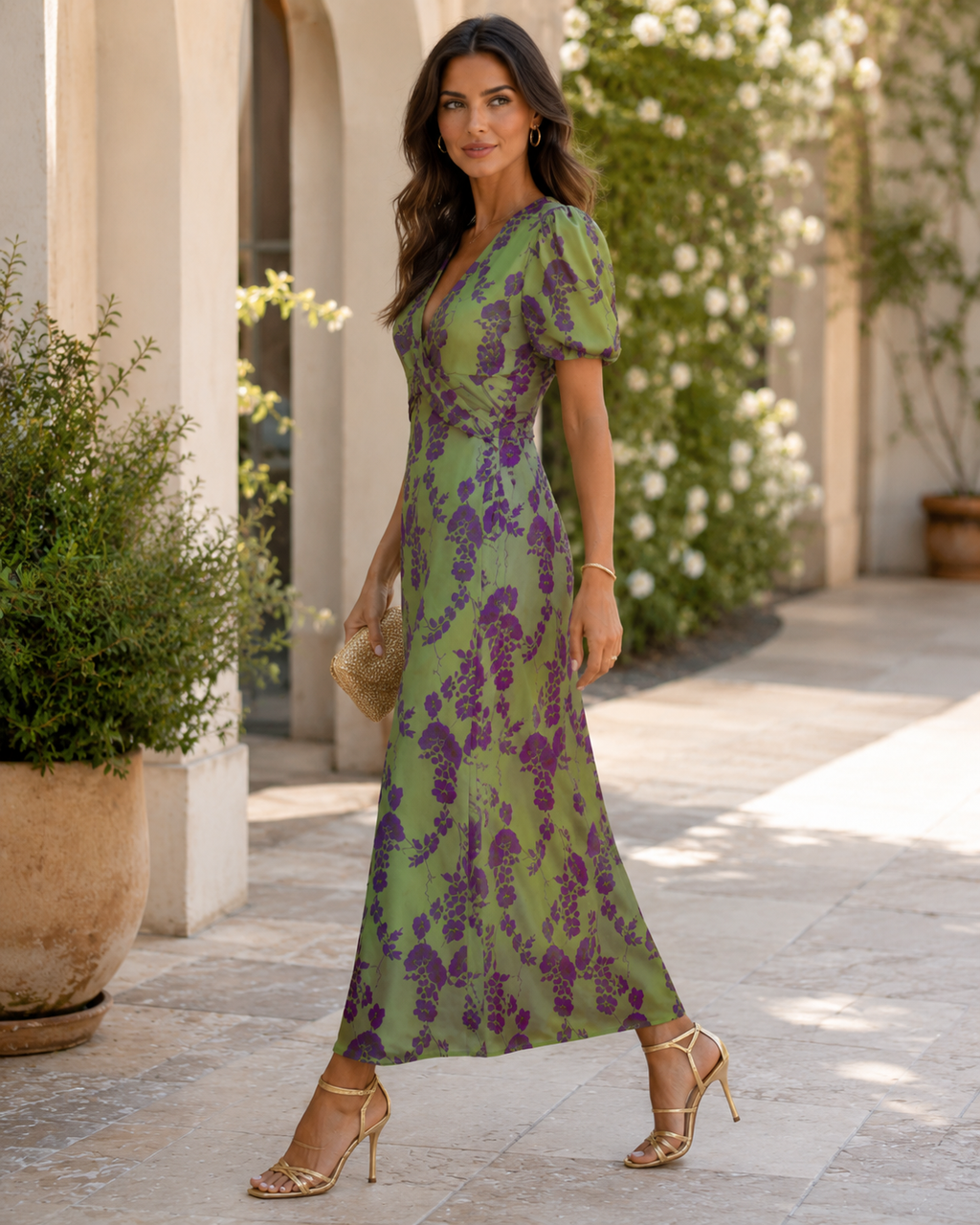 Selene Floral Maxi Dress