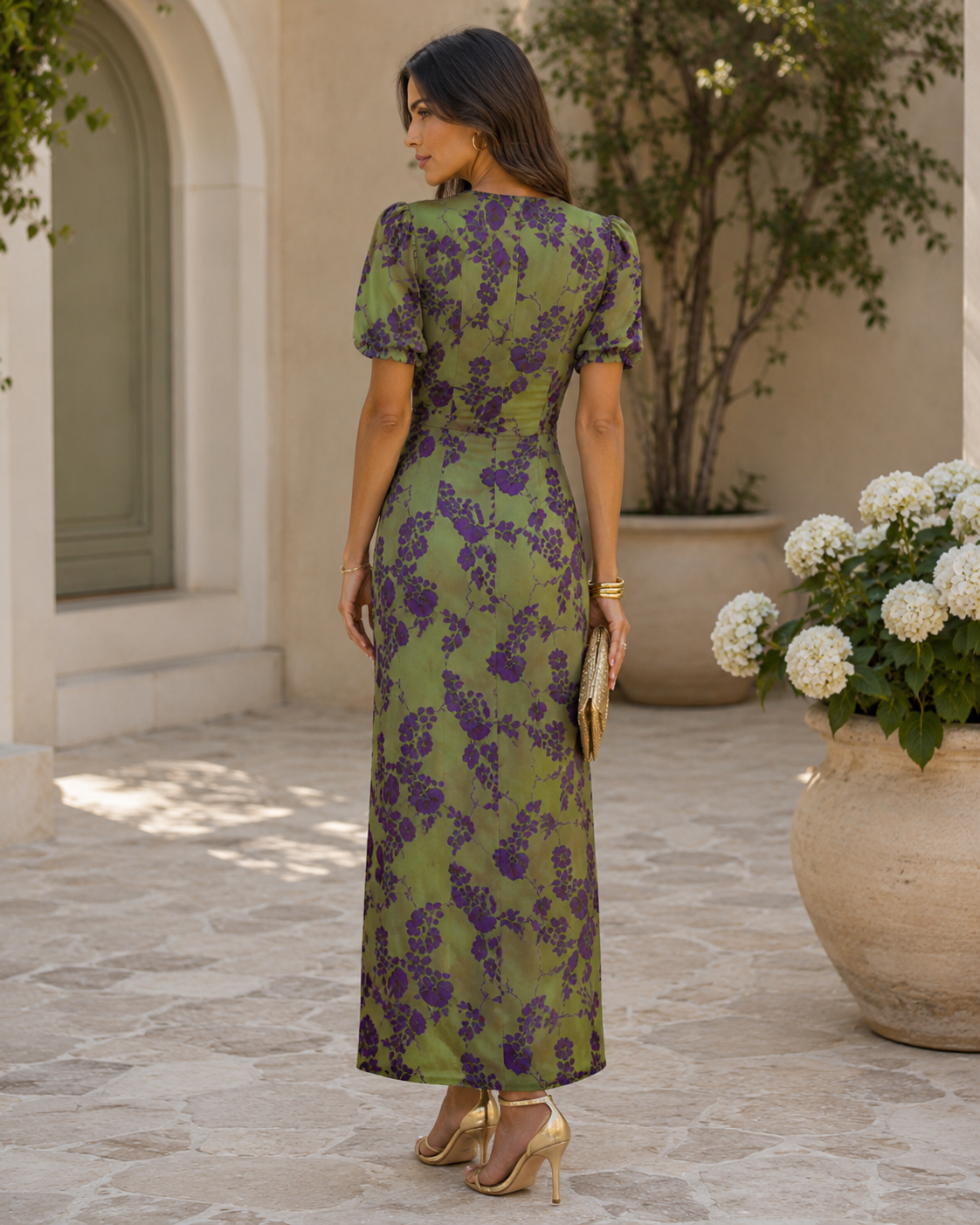 Selene Floral Maxi Dress