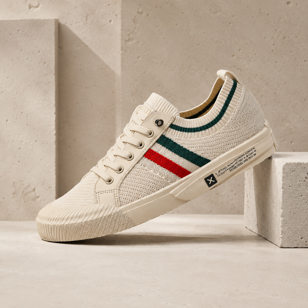 Montero Knit Lace-Up Sneakers