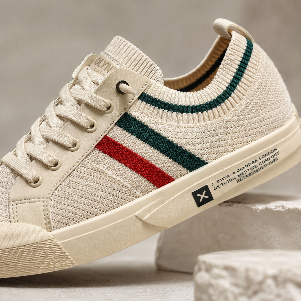 Montero Knit Lace-Up Sneakers