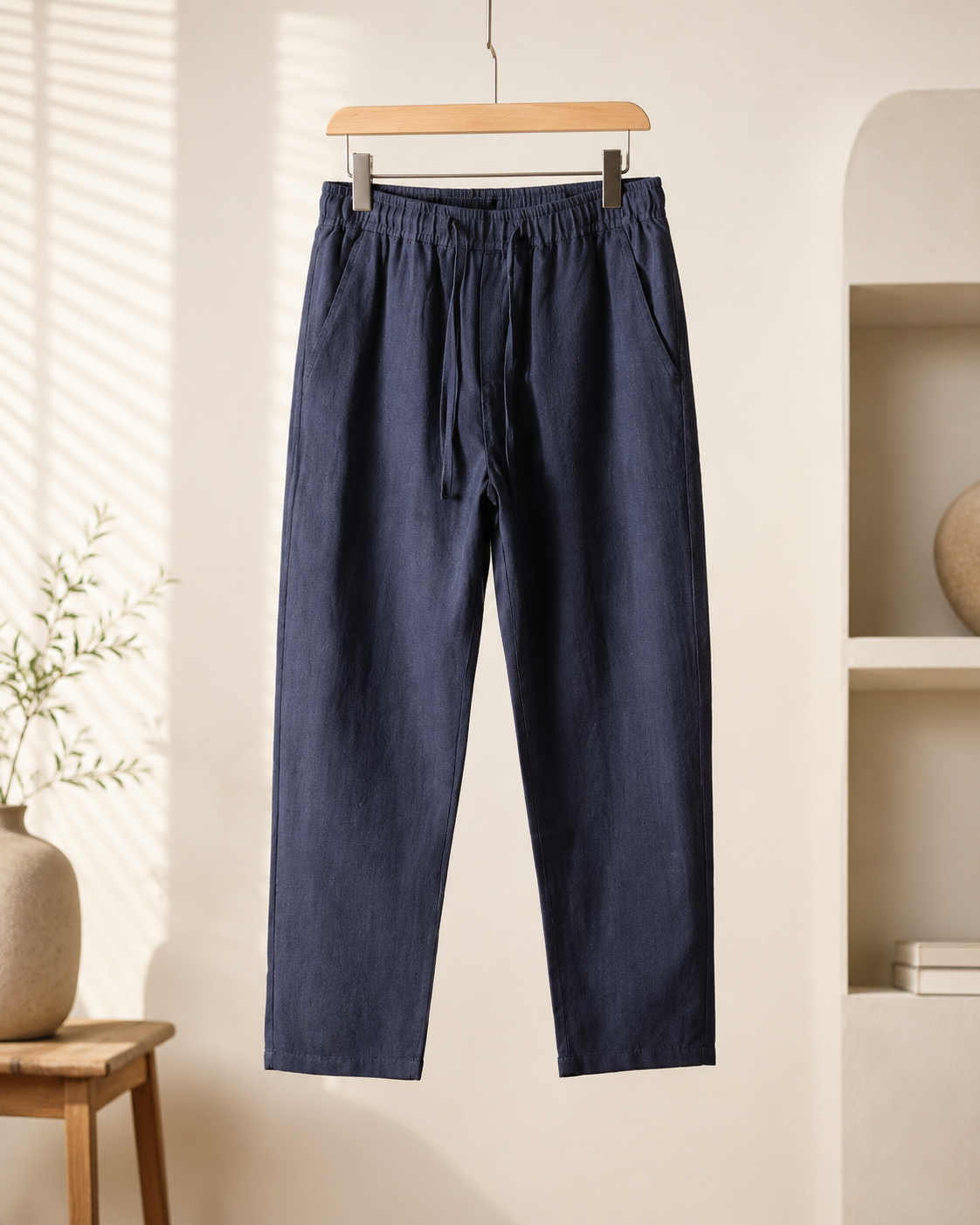 Marin Relaxed Linen Trousers