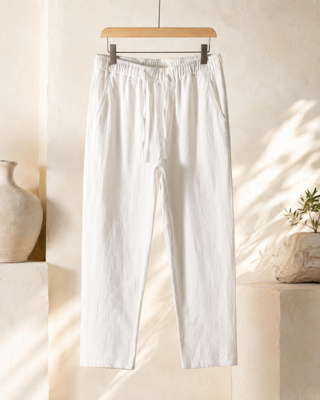 Marin Relaxed Linen Trousers