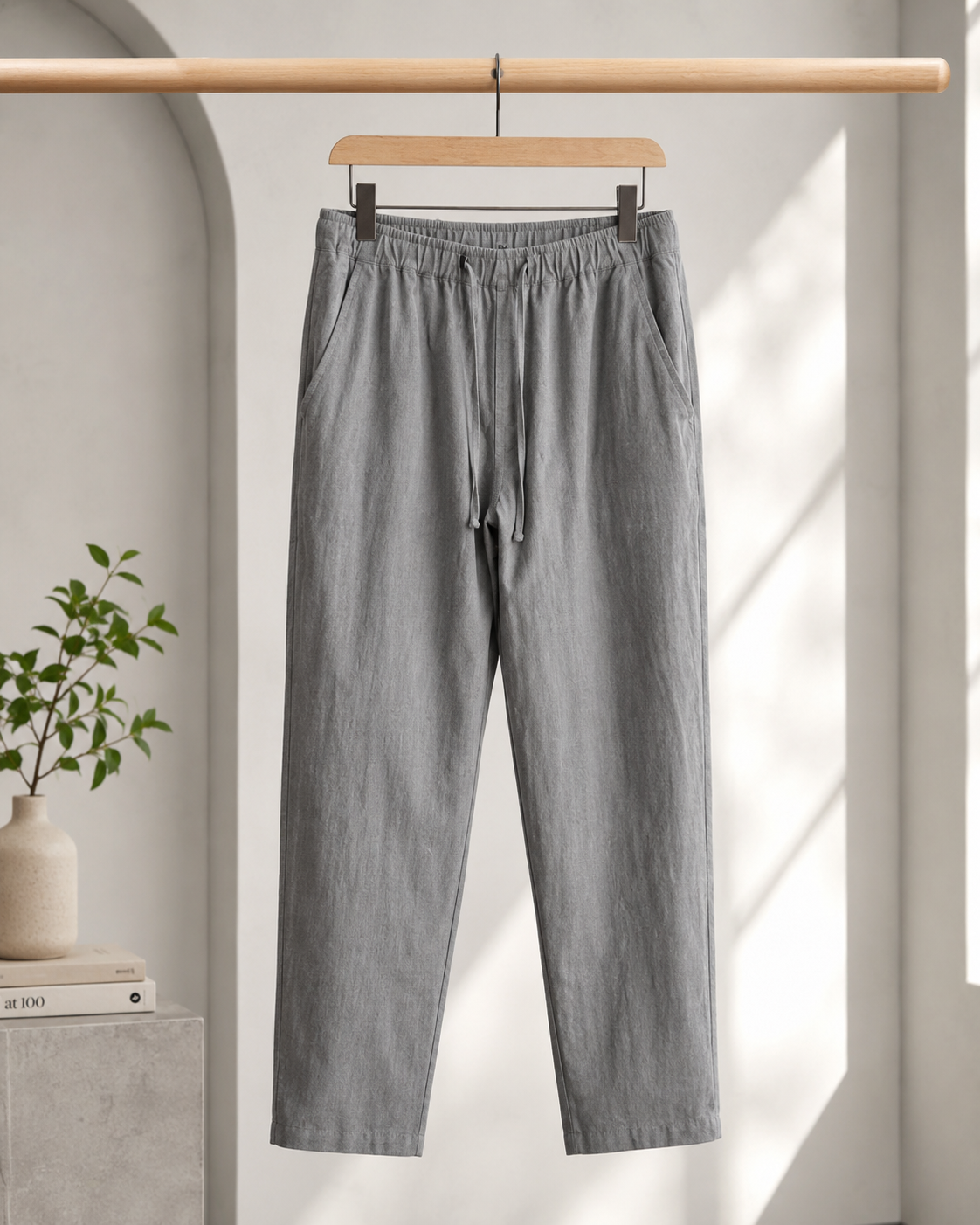 Marin Relaxed Linen Trousers