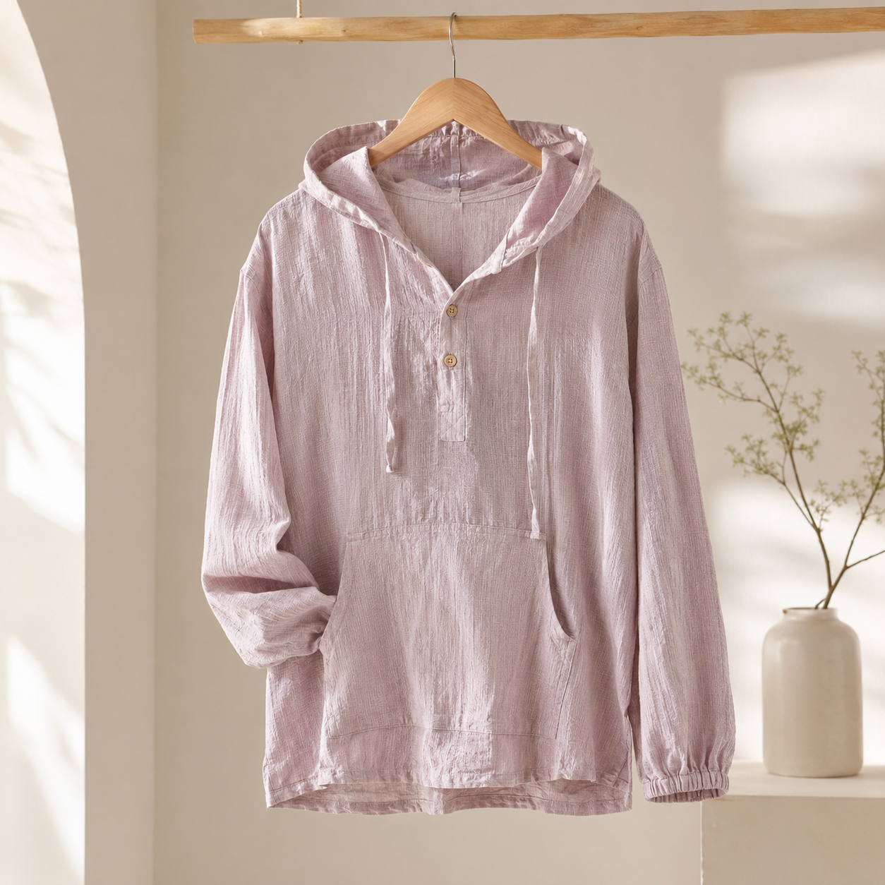 Aven Airflow Linen Pullover