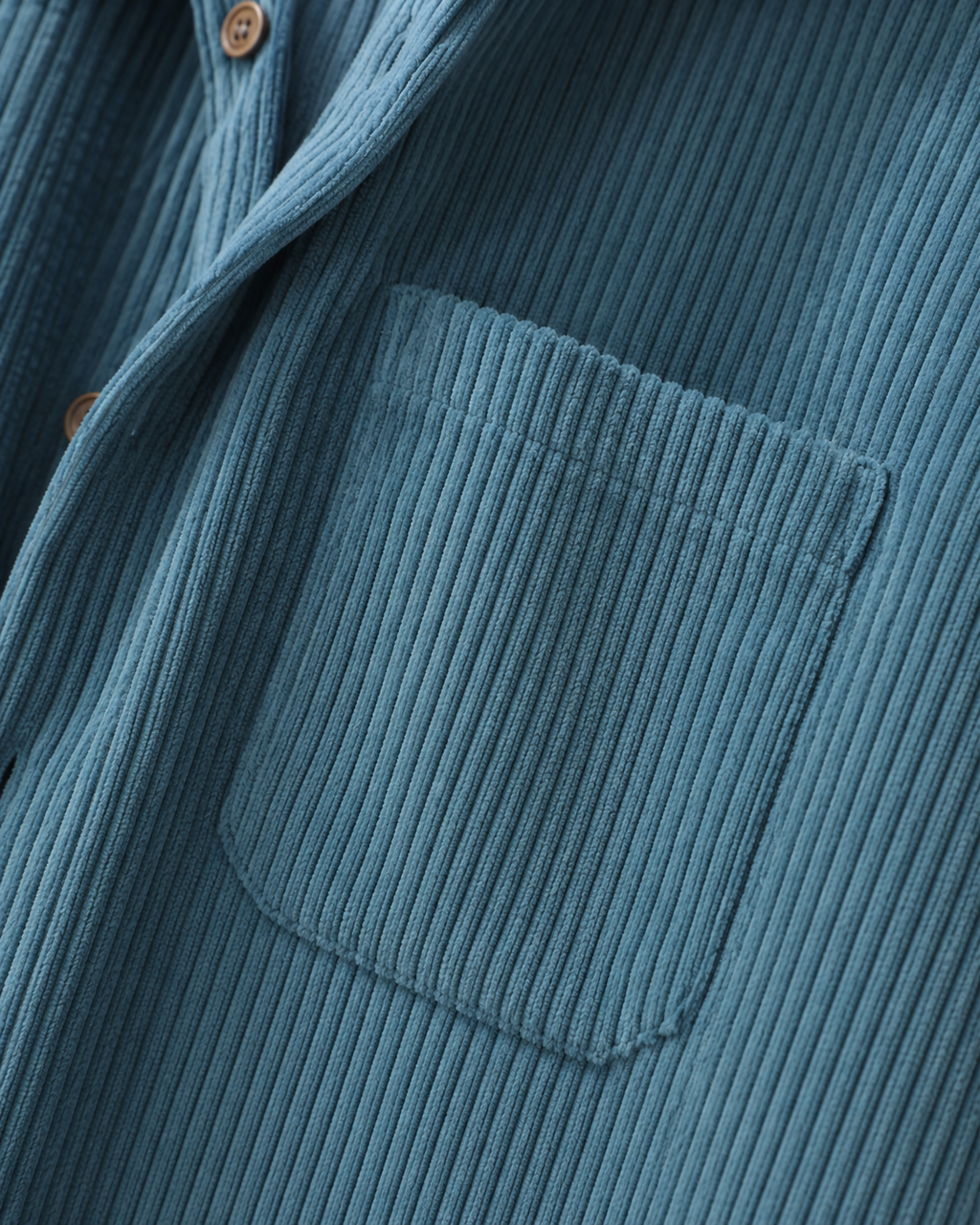 Caspian Corduroy Hooded Overshirt