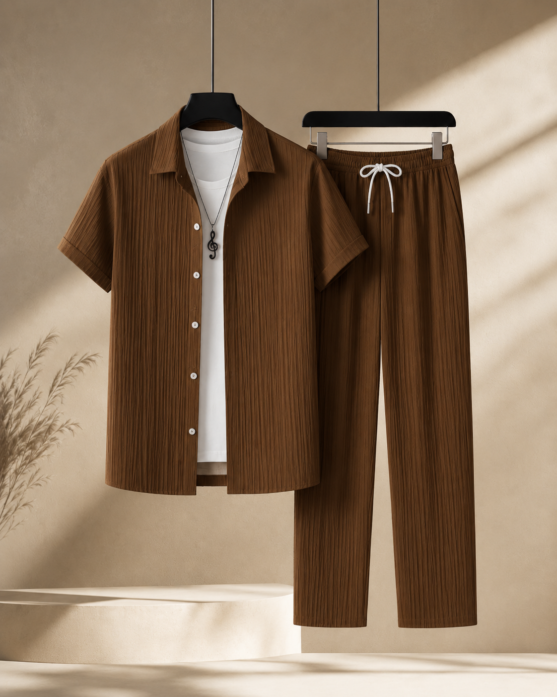 Orsino Relaxed Linen Two-Piece Set