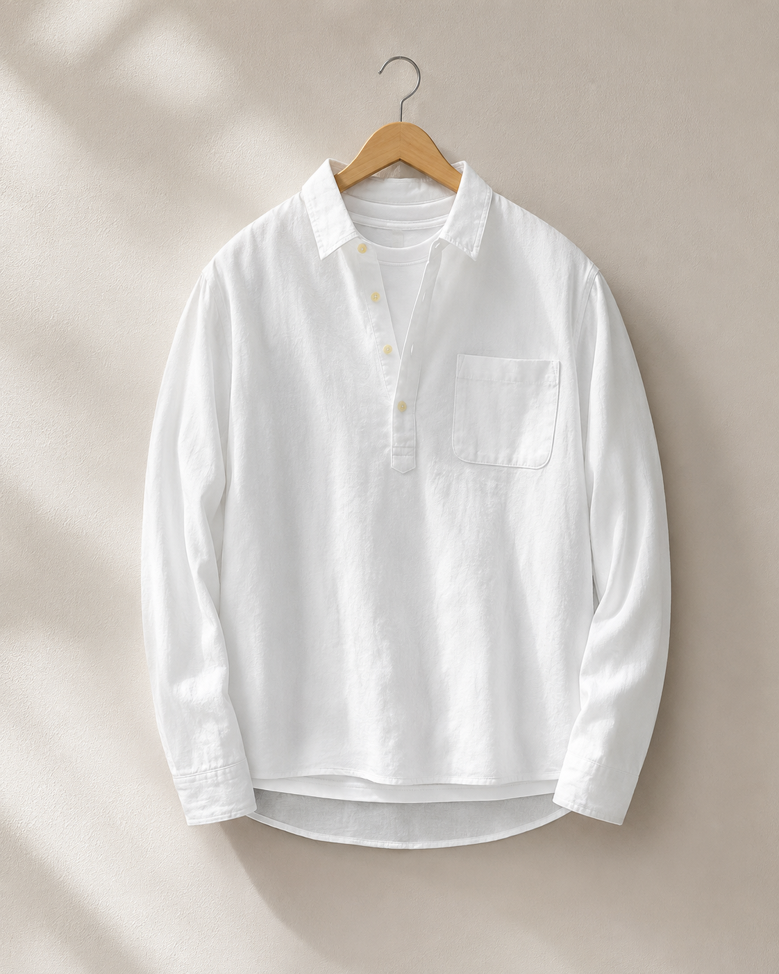 Kairo Relaxed Collar Pullover Shirt