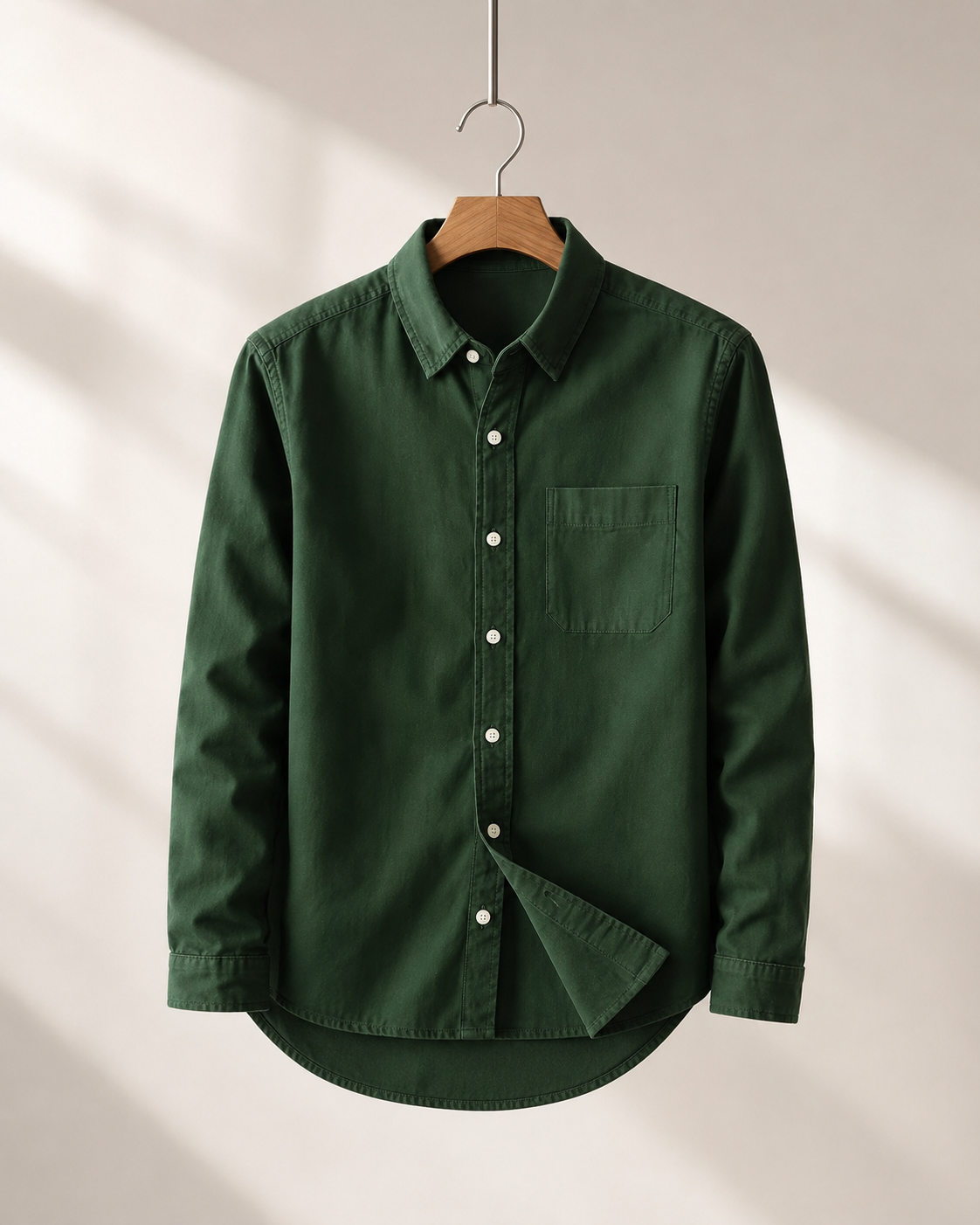Alden Cotton-Linen Button Shirt