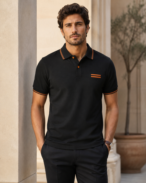 Alden Contrast Trim Polo