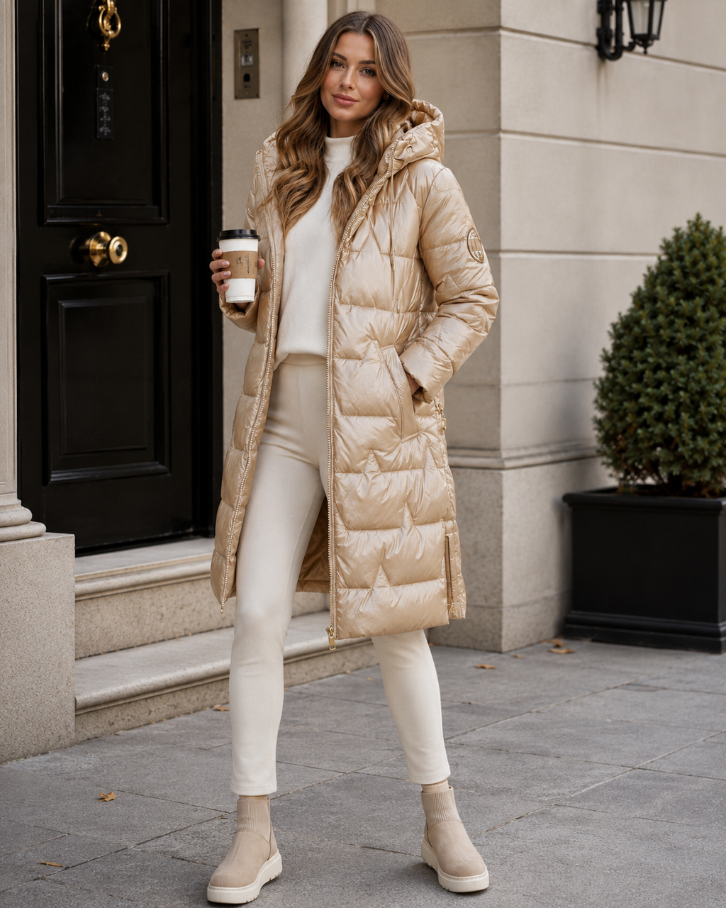 Celeste Quilted Winter Coat