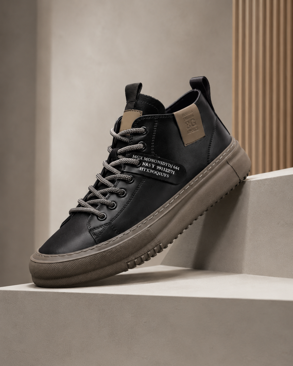 Chelsea Court High-Top Sneakers