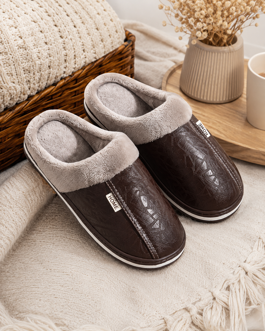 Bayswater Plush Comfort Slides