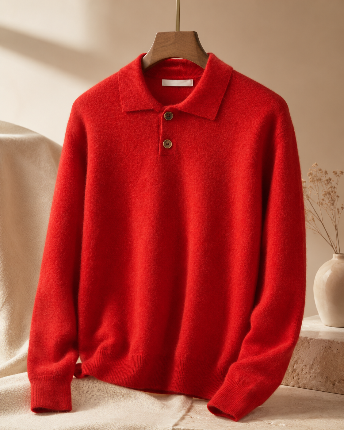 Richmond Soft Knit Polo Sweater