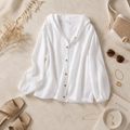 Lina Breeze Linen Hoodie
